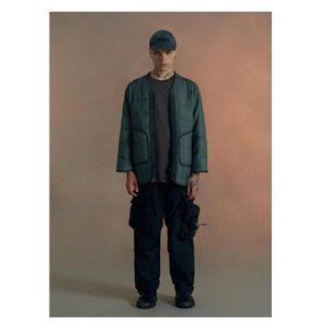 [밥캣] Attachment System Thinsulate Quilted Jacket - Blue