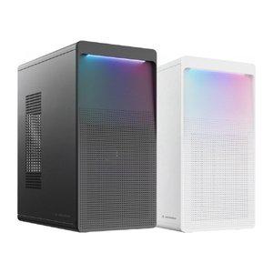 [에스투씨엔아이]마이크로닉스 WIZMAX 오로라 블랙 (미니타워)