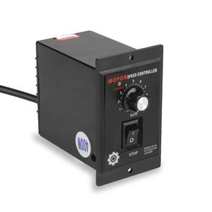 포장, 인쇄, 식품, 전자, 계측, 의류 산업 생산 라인을 위한 400W AC 220V 모터 속도 컨트롤러, 핀포인트 레귤레이터 전후방 컨트롤러