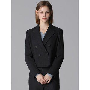 [리스트]더블 크롭 셋업 재킷  택가격 338000원 _P379797468
