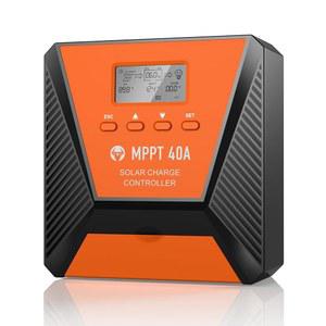 60A MPPT 태양광 충전 컨트롤러 12V / 24V FLD용 패널 인텔리전트 레귤레이터(듀얼 USB 포트 자동 매개변수 LCD 디스플레이 및 타이머 설정 ON/Off 시간 포함)