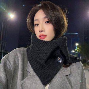 [기타]여성 넥워머 겨울 머플러 버튼잠금 방한 터틀넥 3컬러 (WFGI963)