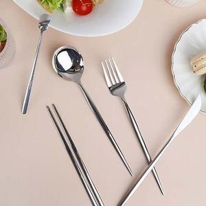 [BZJLN0RL_51C5]스텐 모던 커트러리 (실버) 6type 티스푼