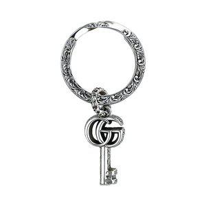[구찌] YBF627765001(627765 J8400 0701) 마몬트 GG실버 키링