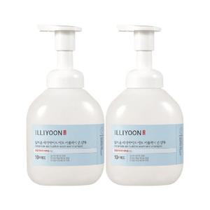 [기타] 일리윤 일리 바디워시 세라마이드 아토 버블워시 앤 샴푸 400ml x 2개