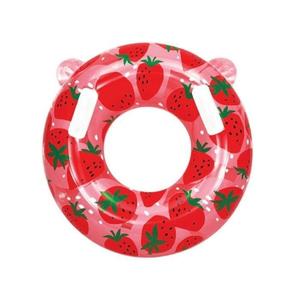 70cm 스트로베리 손잡이 튜브 물놀이튜브