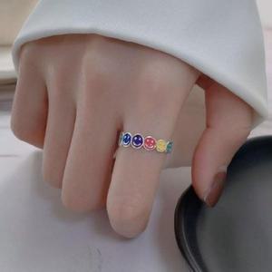 [JHQSY3WN_51IP]컬러 스마일 링 반지 GWM