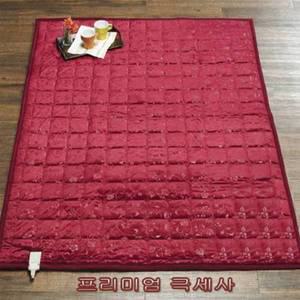 [에스이랜드]名品 굿모닝웰빙 프리미엄 항균 극세사 더블 전기요(2~3인용)(大)