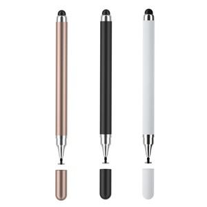 Universal Tablet Stylus Pen 2 in 1 Double Headed High Sensitivity Replaceable Nib Drawing Smart Phon