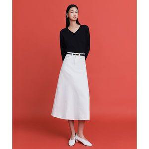 더엣지 THEATG 25SS 칼럼 데님스커트 593265