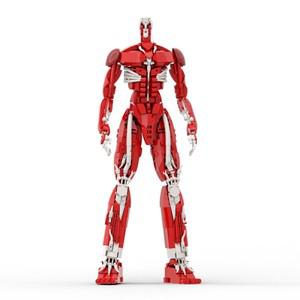 MOC 공격 진격의 거인 Colossus 빌딩 블록 세트 액션 피규어 메카 로봇 벽돌 Mech Warrior 모델 장난감 를