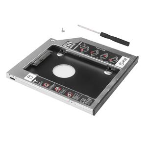 핫 범용 SATA 3.0 2.5 2TB SSD 케이스2 차 HDD 캐디 9.5mm 12.7mm 노트북 CD-ROM DVD-ROM하드디스크 인클로