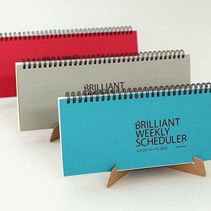 위클리 탁상용 스케줄러 만년형 1P_WDB7BCD