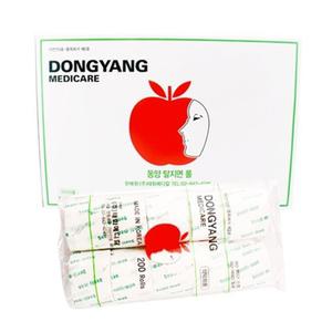 동양 탈지면롤 소아용 2000개입 순면100% 치과 코튼롤 코피