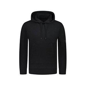 [CP COMPANY]시피컴퍼니 렌즈 와펜 후드티셔츠 블랙 남성 18CMSS024A 005086W 999