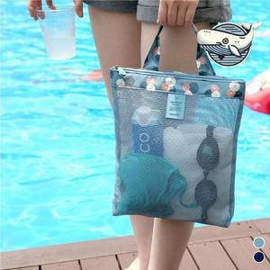 [라일리] Rly 여름 물놀이 필수품 다용도 메쉬 비치백 예쁜