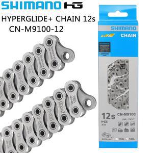 시마노 XTR MTB 자전거 체인 CN-M9100 12 속도 링크 원래 부품 용 퀵 링크가있는 HG