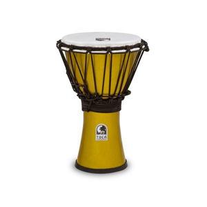 토카 컬러 로프 젬베 7인치 노랑 Yellow TFCDJ-7MY