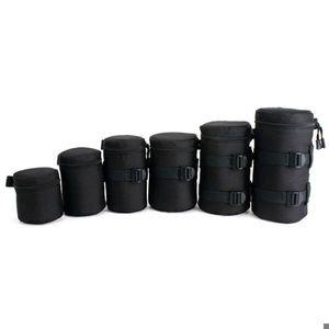 디럭스 카메라 렌즈 가방 DSLR Nikon Canon Sony Olympus 케이스 소프트 패딩용 방수 파우치