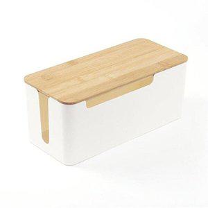 [셀러허브 패션][JHQRMEVJ_4B]비타리토 케이블 정리함 23.5x11.5cm
