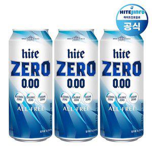 갤러리아 하이트진로 하이트제로 500ml x 24캔 무알코올 맥주