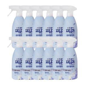 피죤 스프레이 블루비앙카 490ml x12 섬유 탈취제/정전기 방지