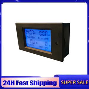 호환 PZEM-031 디지털 전력계 전압계 전류계 DC 6.5-100V 4in1 LCD 전압 전류 전력 에너지 소비 측정기