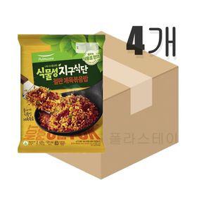 풀무원 식물성 지구식단 철판불고기볶음밥 424g X 4개 (원산지_상세설명에 표시)