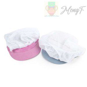 MONGF 메쉬 위생모자 (전체망사) 주방두건 식품공장 식품공장모자