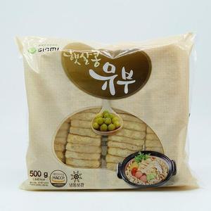 [MEJ9NQM0_52EH]신미 유부 햇살콩 우동토핑 냉동 500g