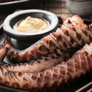 자숙 손질 통 다리 참 문어 버터 구이 맥주 안주