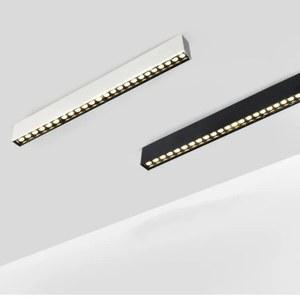 디밍이 가능한 LED 천장 조명 라인 램프 AC85-265V 10W 20W 30W 40W 스포트 라이트 콘크리트 표면 장착