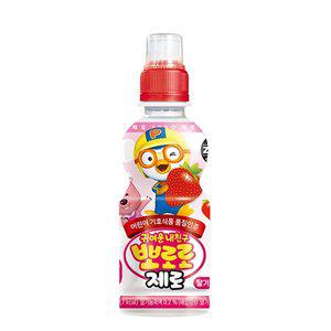 [기타]뽀로로 음료수 제로 딸기맛 235ml 24개