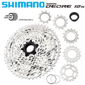 SHIMANO Deore M6100 12 속도 산악 자전거 플라이휠 12V 가변 12 속도 플라잉 12S 10 51T 마이크로 스플라인 카세트 M7100 M8100