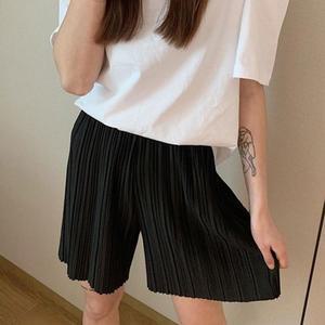 [피커]여성조커팬츠 플리츠 허리밴딩