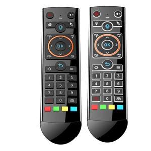 Q2 스마트 TV 백라이트 무선 에어 마우스 IR 학습 2.4Ghz RF 스마트 음성 리모컨, 컴퓨터 TV 박스용