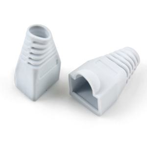 RJ45컨넥터 전선 연결보호 튜브 100P 흰색 UTP부트