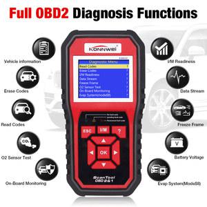 자동차 스캐너 년 코드 KONNWEI 진단 KW850 체크 obd 리더 도구 이후 스캔 obd2 엔진 ii 자동 1996 라이트
