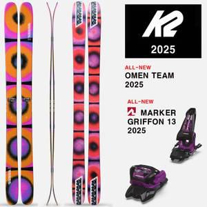 2425시즌 케이투 프리스타일 올마운틴 스키 K2 SKI OMEN TEAM+GRIFFON 13 BK/PURPLE