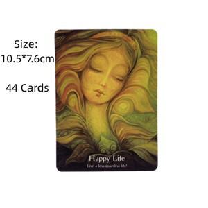 Sufi Wisdom Oracle Cards 운세 데크 영어 비전 에디션 타로 보드 파티를위한 게임