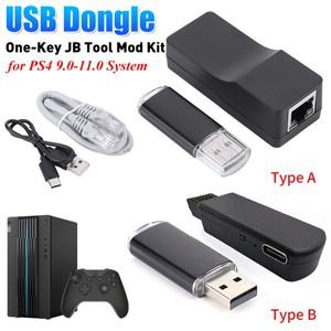 원키 JB 툴 모드 키트 플레이스테이션 4 프로PS4 슬림 USB 동글 C 어댑터 PS4 FW 9.0 11.0 시스템 액세서리