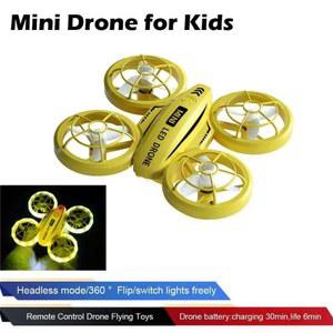LED RC 전기 Quadcopter 장난감과 스턴트 비행기 리모컨 전자 4CH 헬리콥터 소형 컨트롤 미니 드론 2.4g