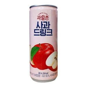 과일촌 사과 드링크 240mlx30캔x2박스