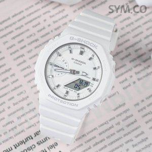 [지샥] GMA-S2100-7A 지얄오크 미니 매트화이트 데일리 여자 우레탄시계 c