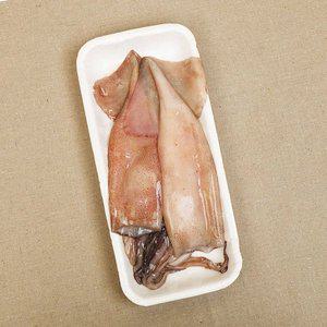 갤러리아 [더조은] 원양산 냉동 손질 통오징어 (팩당 350g 내외) 2미 x 3팩