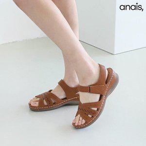 [아나이스] 펀칭 스트랩 컴포트 샌들 5cm_25S251 [무료배송]