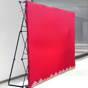 포토월 판 거치대 플랜카드 벨벳 전시회 2 3x3 8m 팝업 스크린 만능 간판 브래킷