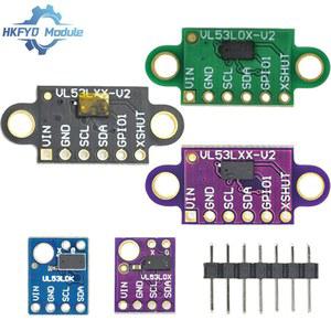VL53L0XV2 측정 IIC 시간 거리 I2C 모듈 비행 940NM GY VL53L0X 브레이크아웃 센서 ARDUINO용 3V TOF 5V