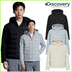 [롯데백화점]디스커버리익스페디션 24FW 역시즌 남성 엑시너스 플리스H/B 경량패딩 DMDJGC036