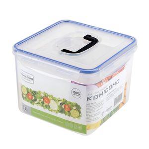 코미코모 손잡이 정사각 밀폐용기 3L